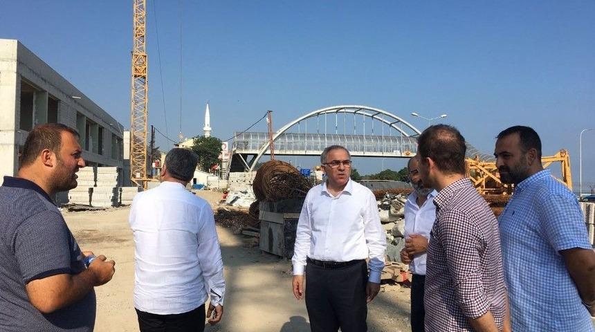 Toki Başkanı Erg&uuml;n Turan, Trabzon&rsquo;da İncelemelerde Bulundu