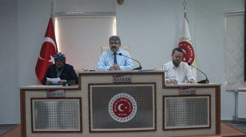 İl Genel Meclisi Ağustos Ayı 5&rsquo;inci Birleşimi Yapıldı