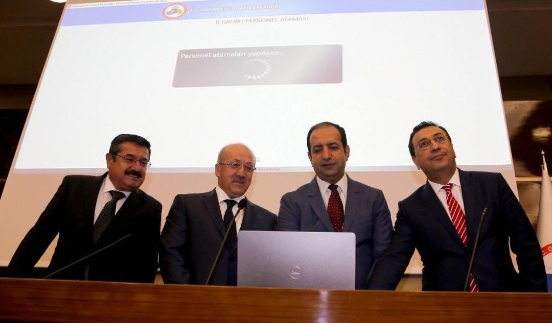 G&uuml;mr&uuml;k Ve Ticaret Bakanlığında Atama Heyecanı