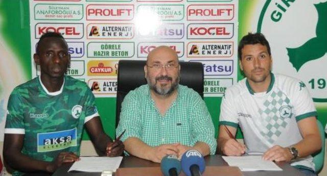 Giresunspor’Da Dialiba Ve Fevzi Imzaladı