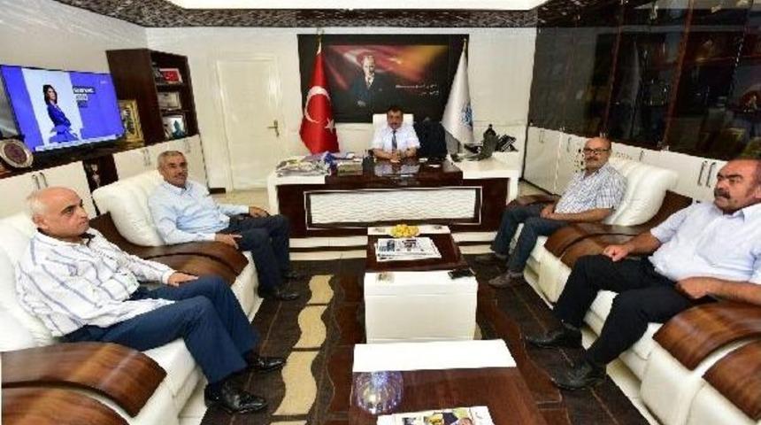 Dilek Cem Evi Başkanı Doğan, Başkan G&uuml;rkan&rsquo;I Ziyaret Etti