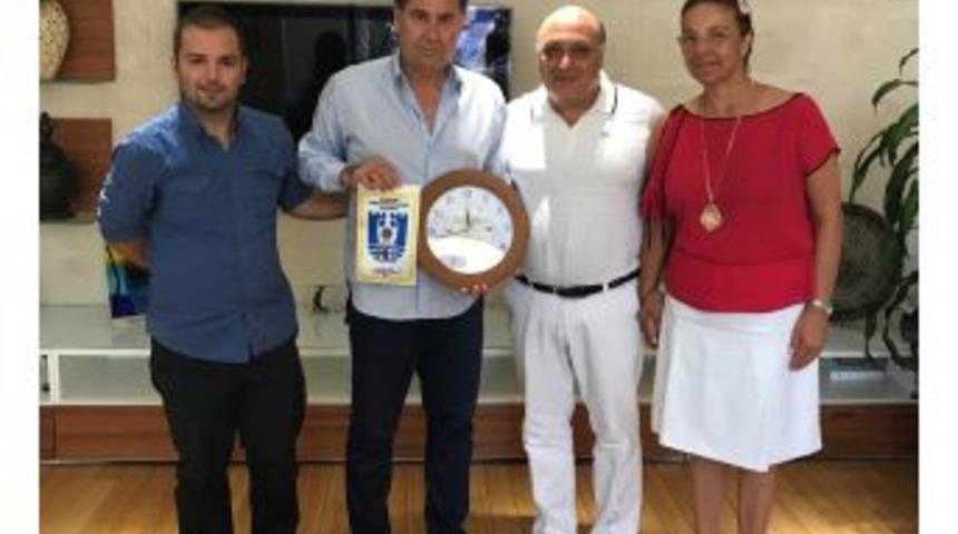 Turgutreis Lions Kulübünden Başkan Kocadon’a Ziyaret