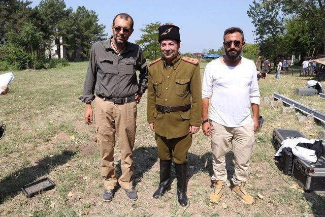 Edirne Belediye Başkanı Recep Gürkan, Vecihi Hürkuş’un Öğretmenini Oynadı