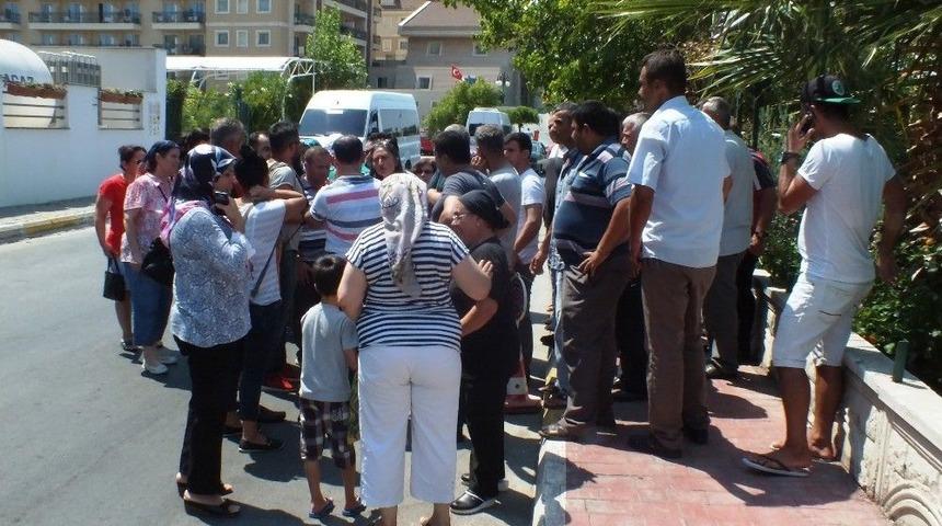 Antalya&rsquo;da Otel &Ccedil;alışanlarının Maaş Eylemi