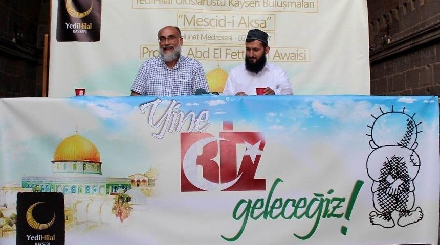 Beyt&uuml;&rsquo;l Makdis Vakfı Başkanı Abd El Fettah El Awaisi: