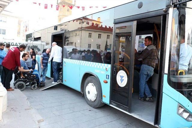 Yozgat’ta Halk Otobüsleri Engelli Vatandaşlar İçin Yenilendi