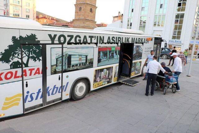 Yozgat’ta Halk Otobüsleri Engelli Vatandaşlar İçin Yenilendi