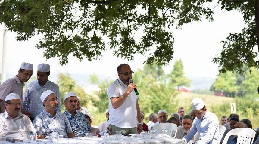 Başkan Üzülmez Avluburun’a Misafir Oldu