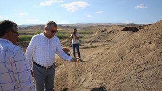 Başkan Çelik, Sarıoğlan İlçesinde Ziyaret Ve İncelemelerde Bulundu