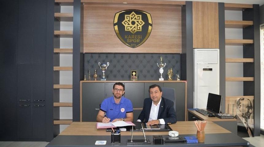 Karesispor Fahri G&uuml;ler İle S&ouml;zleşme Yeniledi