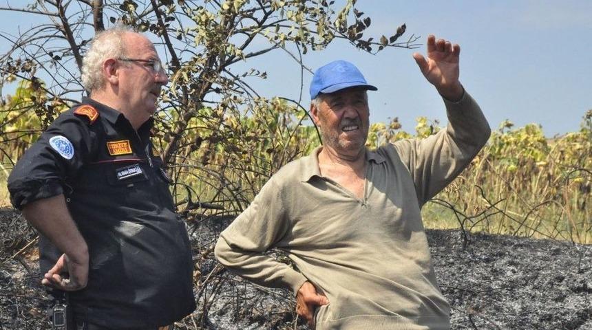 Anız Yangını Binlerce Arıyı Telef Etti