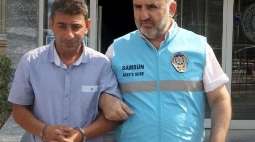 Kızını Taciz Eden Ş&uuml;pheliyi Takip Edip Polise Yakalattı