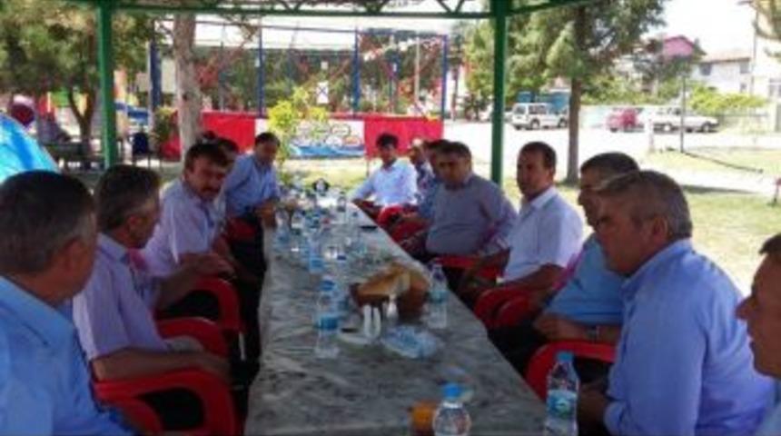 Kaymakam Karaaslan, K&ouml;y Ve Mahalle Muhtarları İle Bir Araya Geldi