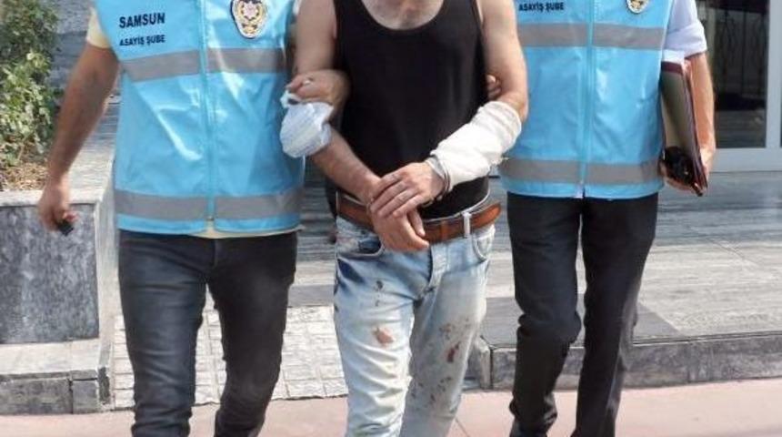 Evde Tartıştığı Annesini Bacağından Bı&ccedil;akla Yaraladı