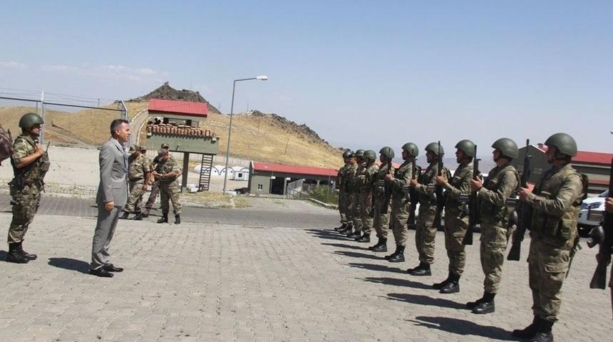 Vali Elban, İran Sınırında İncelemede Bulundu