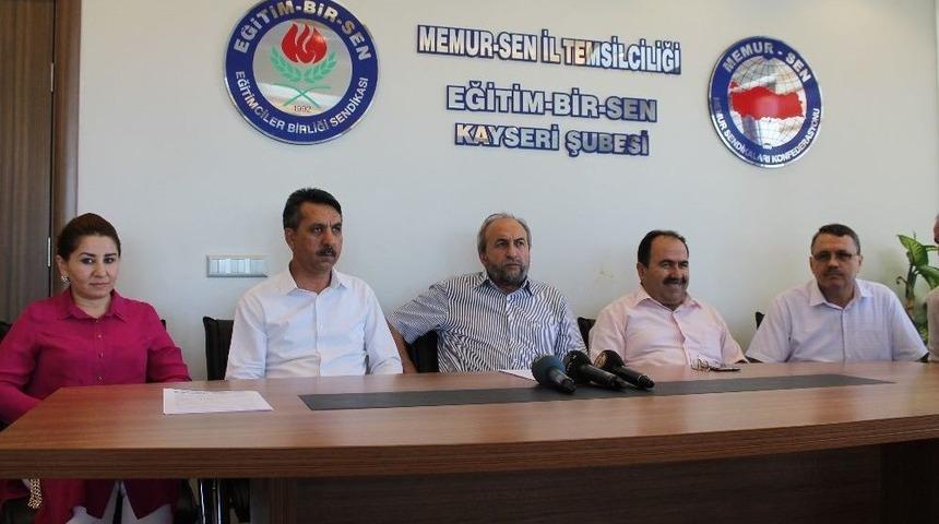 Memur- Sen İl Temsilcisi Kalkan: &ldquo;h&uuml;kumet Kesenin Ağzını A&ccedil;malı&rdquo;