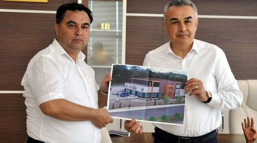 K&ouml;şk Belediye K&uuml;lt&uuml;r Merkezi Projesine Start Verildi