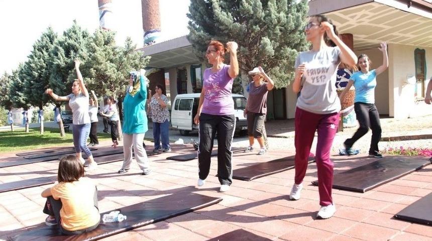 Odunpazarı&rsquo;nda Pilates, Step Aerobik Kayıtları Başlıyor