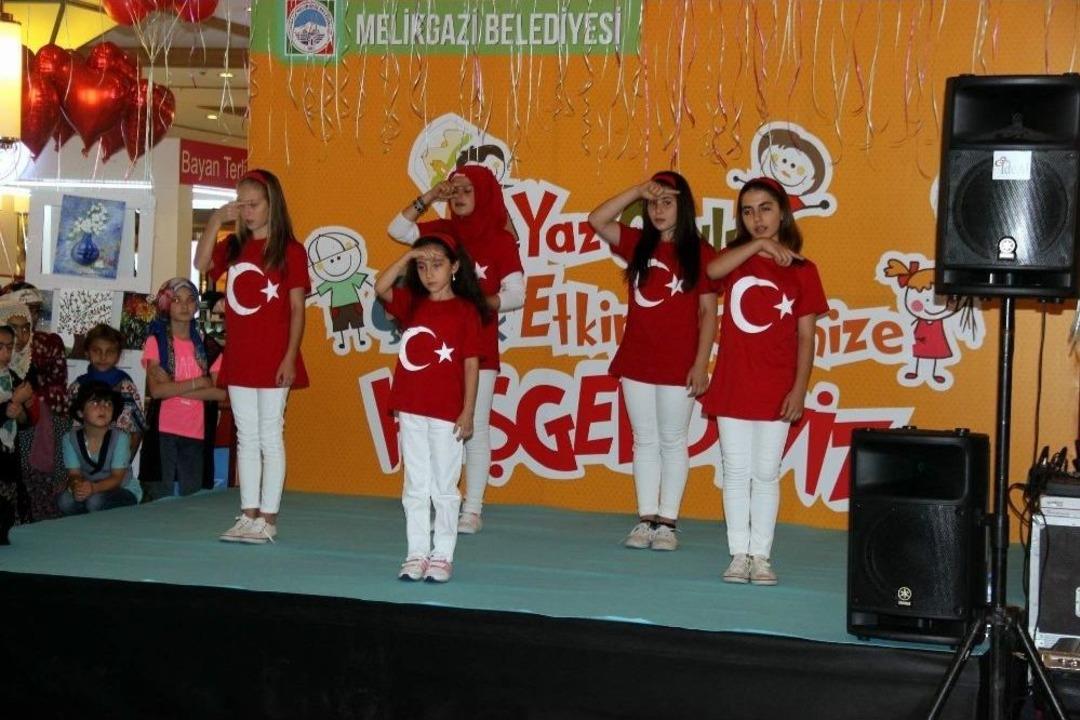 Melikgazi Belediyesi Yaz Okulu Sergisi Meysu Outlet&rsquo;te A&ccedil;ıldı