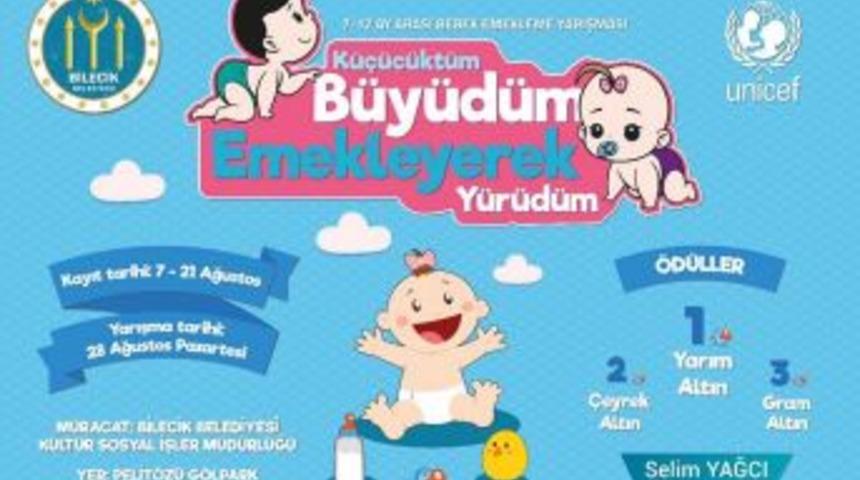 Bilecik Belediyesi’nden Bebek Emekleme Yarışması
