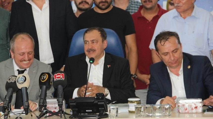 Orman Ve Su İşleri Bakanı Veysel Eroğlu;