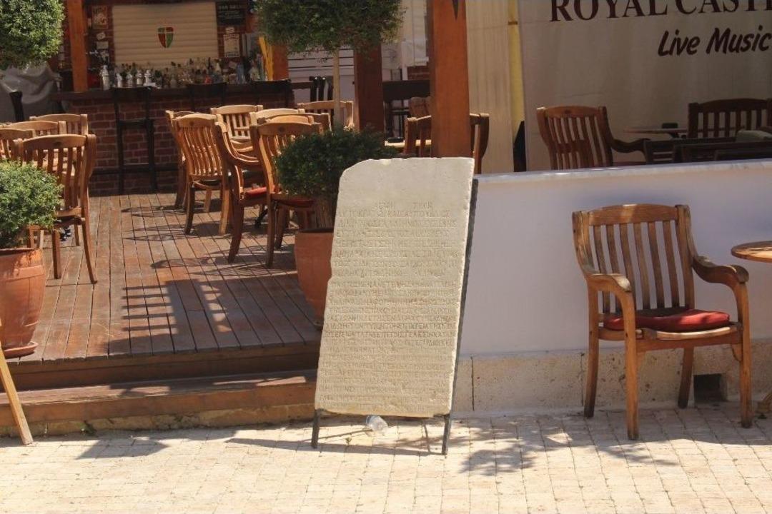 İmparator Gallienus&rsquo;un Mektubu Side M&uuml;zesinde Sergileniyor