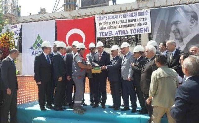 Bakan Tüfenkci Ile Hisarcıklıoğlu, Tobb Laboratuvar Binasının Temelini Attı