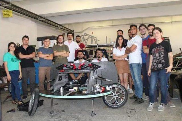 Kocaeli Üniversitesi Öğrencilerinden Elektrikle Çalışan Otomobil
