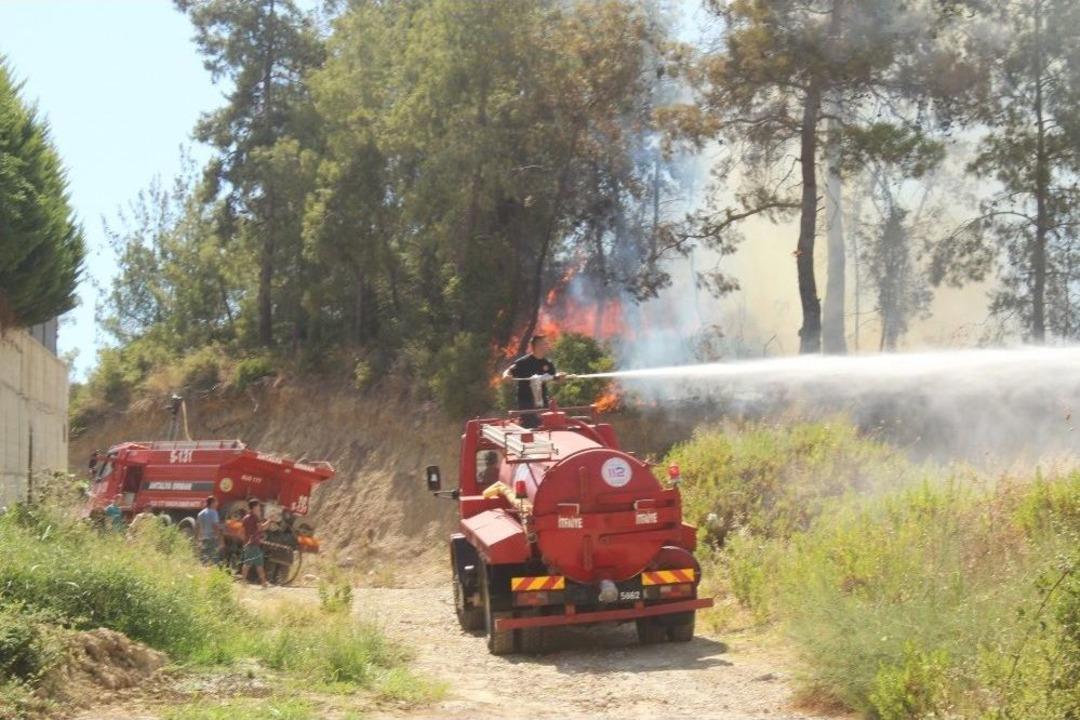 Manavgat&rsquo;ta Orman Yangını