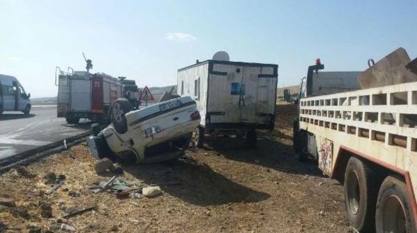 Ergani'de Kaza: 3 Yaralı