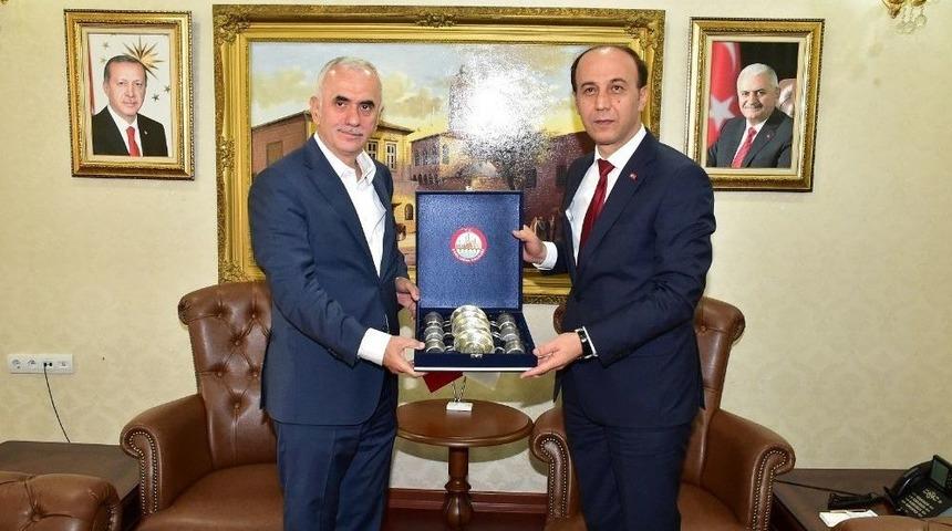 Genel Başkan Yardımcısı Kaya Vali Erin İle Bir Araya Geldi