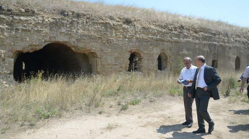 Vali Çiftçi Seyfioğlu Tabyalarını İncelemedi