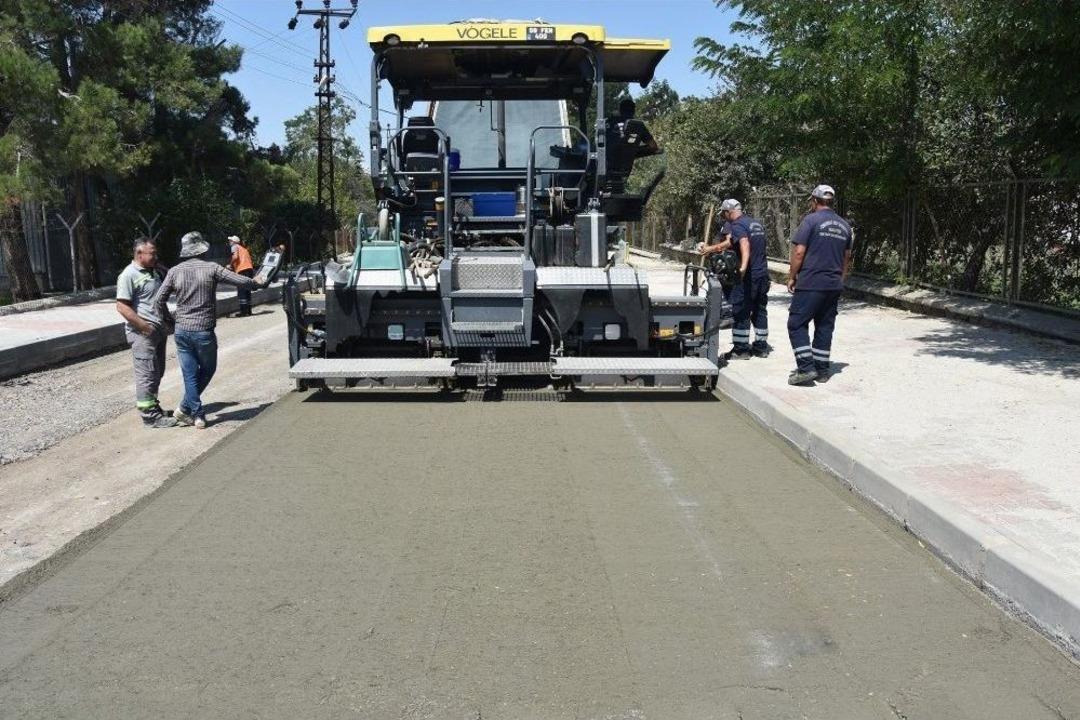 Tekirdağ&rsquo;da Yol Yapım &Ccedil;alışmaları