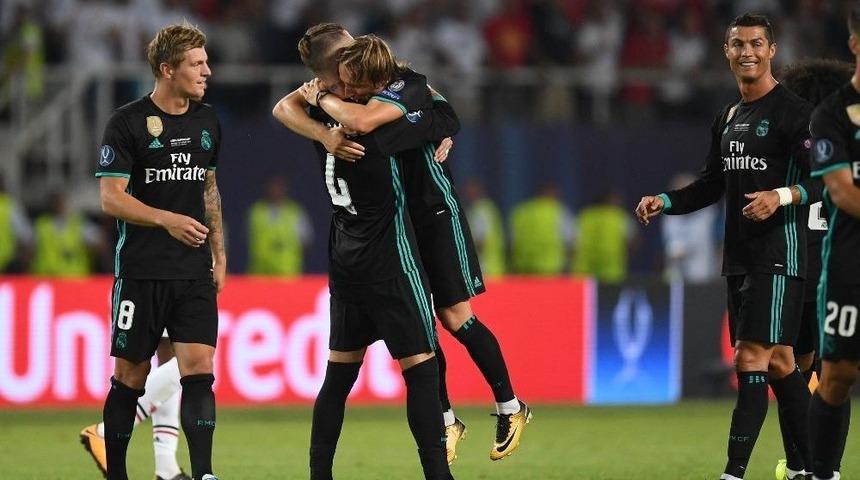 S&uuml;per Kupa, Real Madrid&rsquo;in