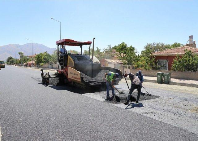 Şehit Albay Faruk Sungur Caddesinde Asfalt Çalışmaları