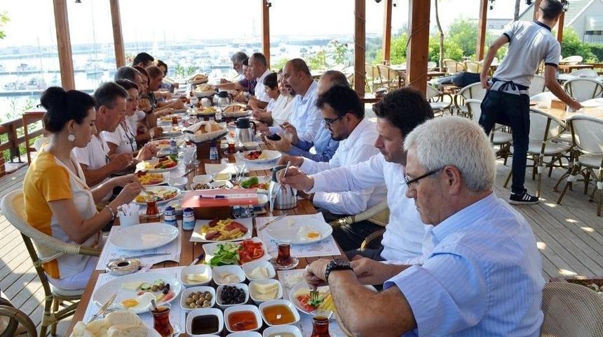Kaymakam Y&ouml;nden Basınla Sohbet Toplantılarına Devam Ediyor