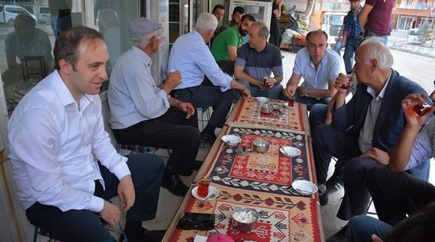 Başkan Epcim, Esnaf Ve Vatandaşlarla Bir Araya Geldi
