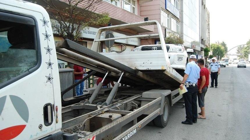 Fatsa Sahil Şeridine Ara&ccedil; Parkına Ge&ccedil;it Yok
