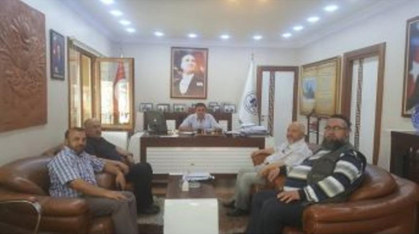 M&uuml;ft&uuml; Ve İmamlardan Başkan Yal&ccedil;ın&rsquo;a Ziyaret