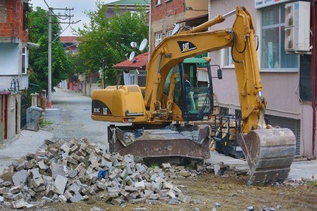 Hızırtepe Mahallesi’nde Asfalt Çalışmaları Hız Kazandı 1
