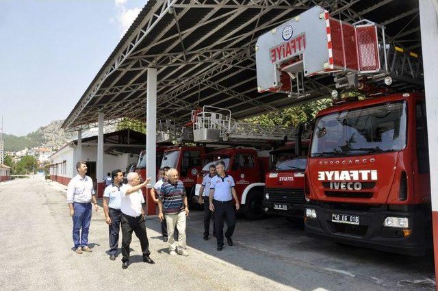 Efsane İtfaiyeci Muğla Büyükşehir’i Ziyaret Etti