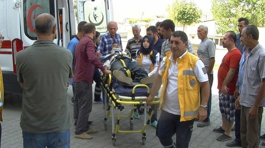 &Ccedil;apa Motoru U&ccedil;uruma Yuvarlandı: 2 Yaralı