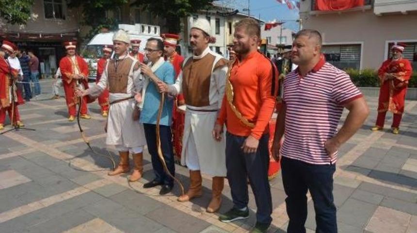 Pehlivanlar Şile'de Ter D&ouml;kecek