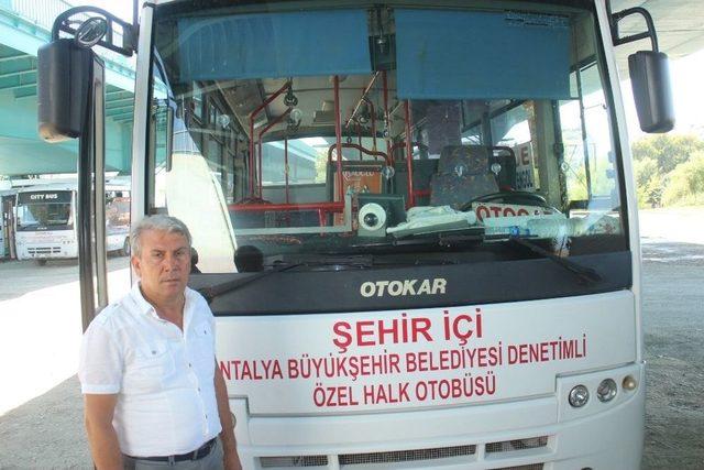 Manavgat’ta Minibüslere Kamera Takılıyor