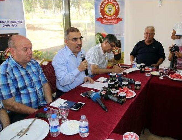 Adana'da Karpuz Pekmezi Yapıldı