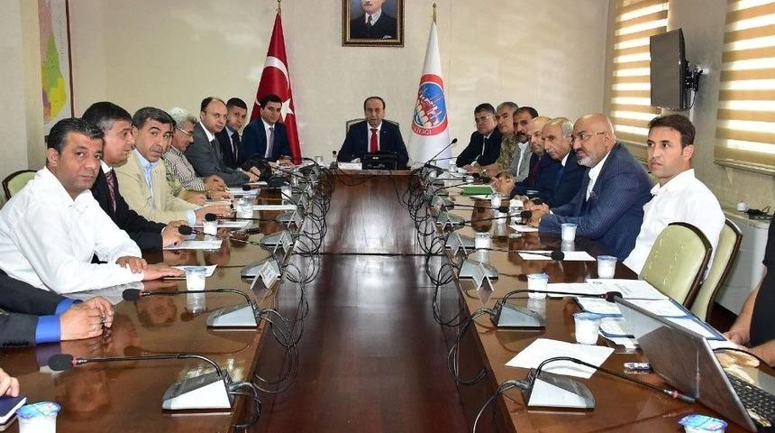 Şanlıurfa&rsquo;da Spor Ve G&uuml;venlik Kurulu Toplandı