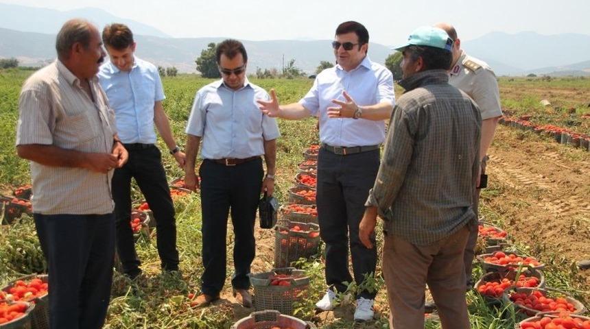 Kaymakam Tanrıseven, Tarım İş&ccedil;ilerinin Sorunlarını Dinledi