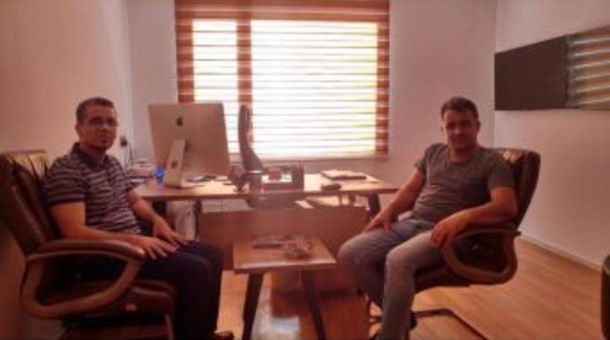 Yavuzaslan&rsquo;dan, T&uuml;rkmen Basın Ajansı&rsquo;na Ziyaret