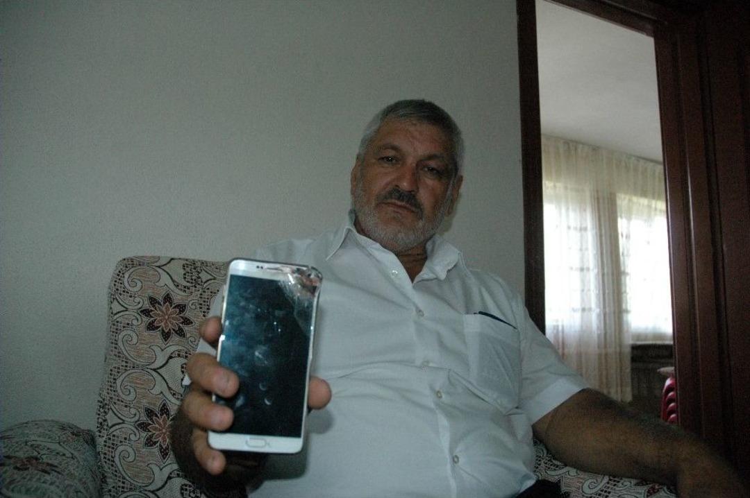 (&ouml;zel Haber) O Askerin Hayatını Kurtaran Telefon M&uuml;zelik Oluyor
