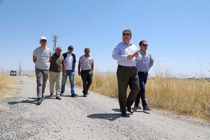 Başkan Palancıoğlu Kırsal Mahallelerde İnceleme Yaptı G2